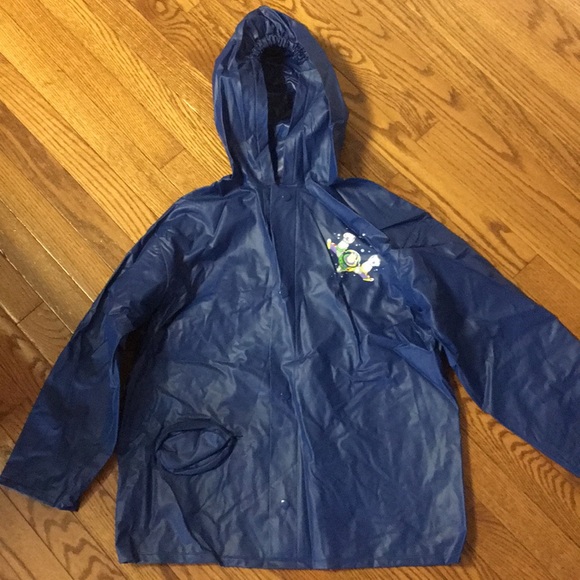 Disney Buzz Light Year raincoat size L (10/12) - Picture 1 of 5